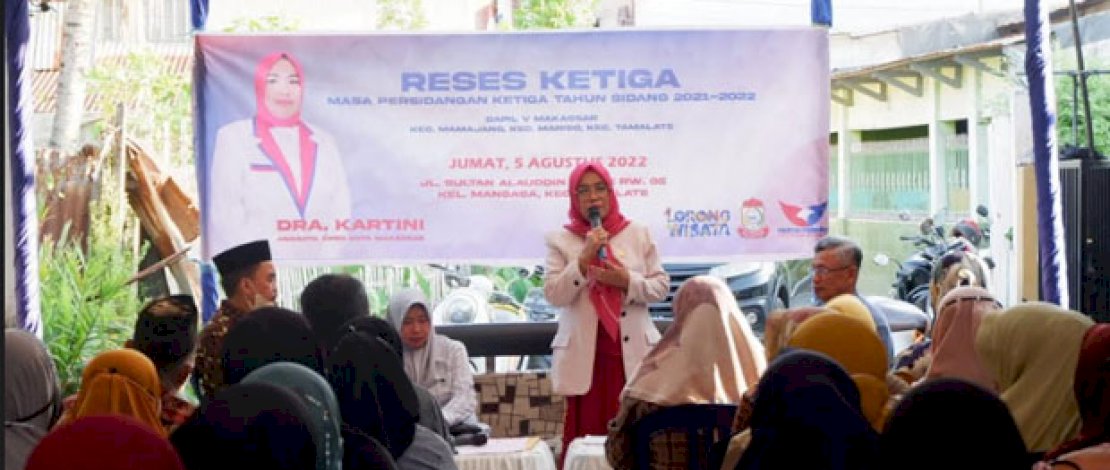 Reses Ketiga, Kartini Kunjungi Kelurahan Manggasa