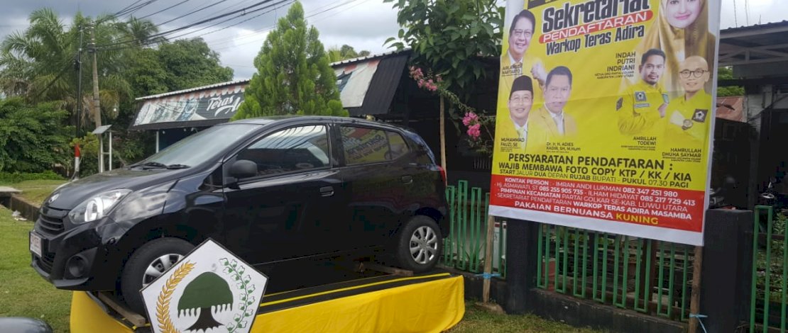 DPD Partai Golkar Luwu Utara akan menggelar jalan sehat pada Minggu, 16 Oktober 2022.