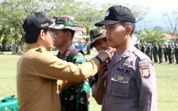 Pembukaan TMMD, Suaib Mansur Apresiasi TNI Turut Serta Bangun Pedesaan 
