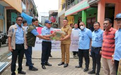 PDAM Makassar Peduli Sambangi Lagi Korban Bencana di Maccini Sombala