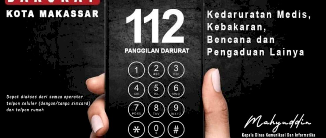 Waspada Cuaca Buruk, Dinas Kominfo Makassar Ajak Masyarakat Manfaatkan Layanan Call Center 112