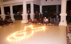 Gandeng Suporter Bola di Kab Bone Batalyon C Pelopor Satbrimob Polda Sulsel Gelar Doa Bersama