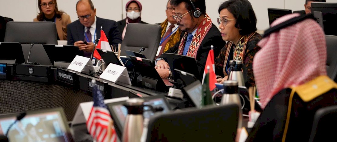 Menteri Pertanian Syahrul Yasin Limpo mengajak seluruh anggota negara G20 untuk membangun kolaborasi aktif dalam mengantisipasi krisis pangan global.