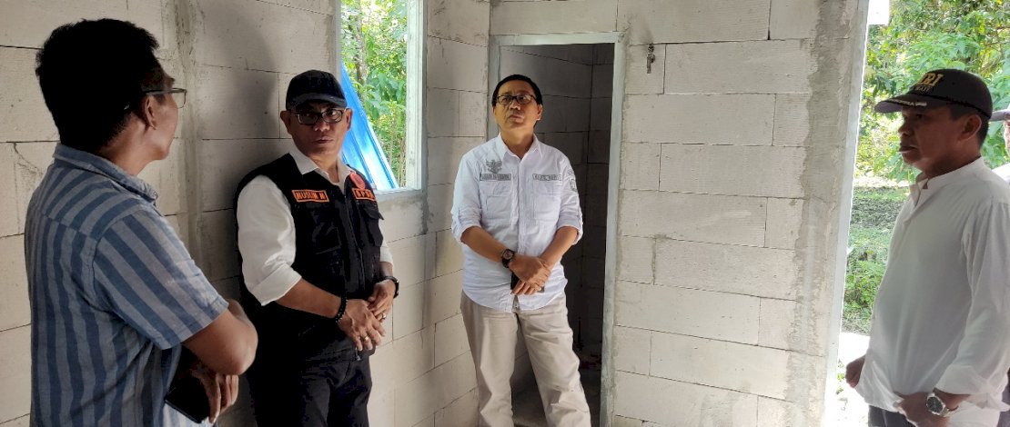 Wakil Bupati Luwu Utara, Suaib Mansur, melakukan peninjauan langsung, Rabu, 12 Oktober 2022.