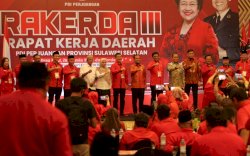 Walikota Makassar&nbsp;Hadiri Pembukaan Rakerda III PDI Perjuangan Sulsel