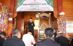 Peringati Maulid Nabi Danyon Brimob Bone Teladani Akhlak Dan Kepemimpinan Nabi