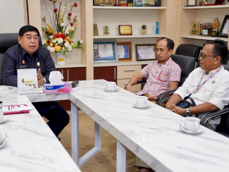 Temui Abdul Hayat, Lembaga Riset BRIN Minta Dukungan Pemprov Sulsel