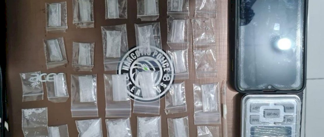 Polda Sulsel Amankan Bandar dengan Barang Bukti 13,50 Gram Sabu-sabu