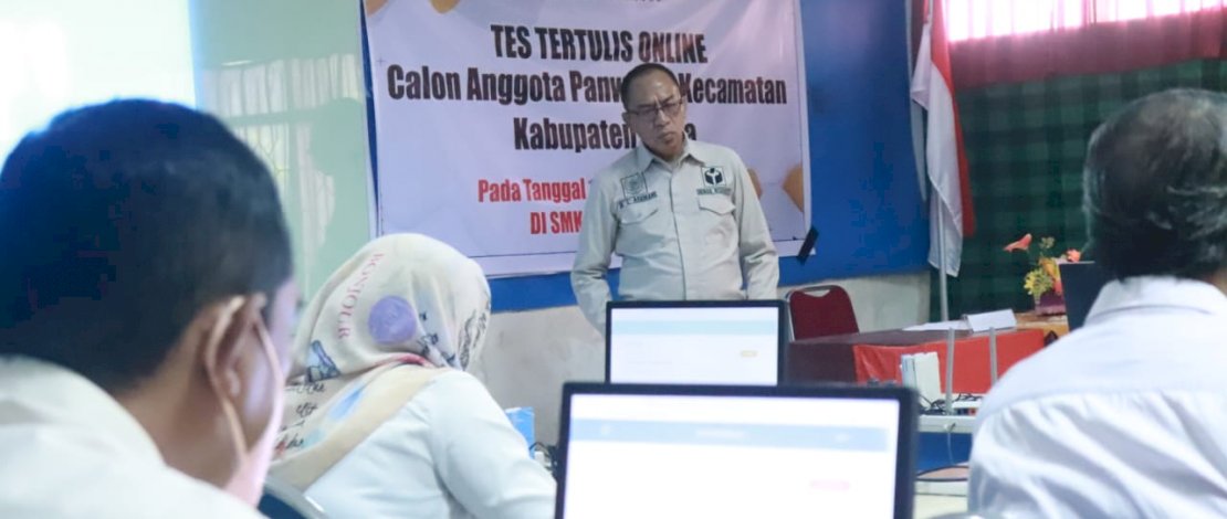 Bawaslu Gowa Seleksi Panwascam dengan Sistem CAT