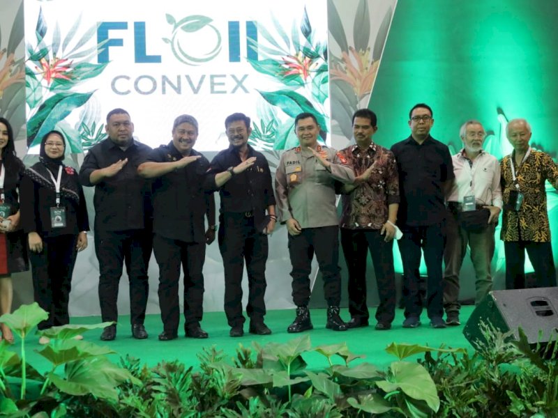 Menutup Acara FLOII, Mentan SYL Optimistis Florikultura Indonesia Semakin Mendunia