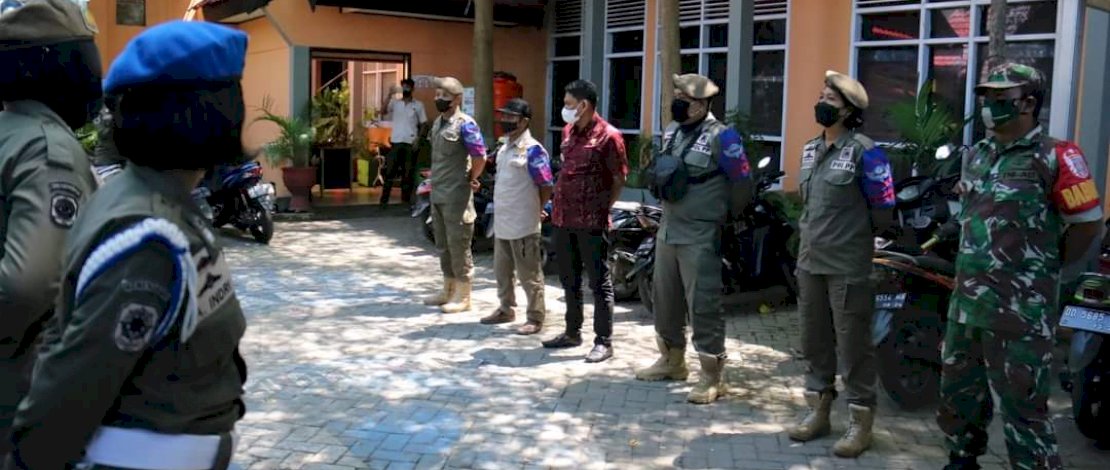 Tim Satgas Raika Kecamatan Ujung Tanah Sosialisasi Pentingnya Aplikasi Peduli Lindungi