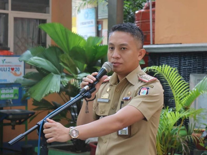Gelar Apel Pagi, Ini Pesan Sekcam Ujung Tanah