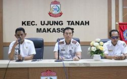 Camat Ujung Tanah Evaluasi Progres Longwis di Tiap Kecamatan