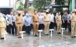 Pimpin Apel Pagi, Sekcam Ujung Tanah : Semua Harus Bersinergi