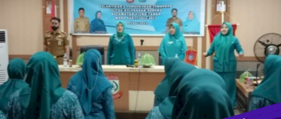 Kehadiran Anggota Baru, TP PKK Kecamatan Ujung Tanah Gelar Rapat