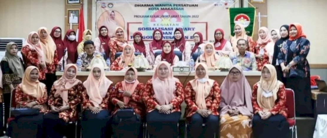 DWP Makassar Gelar Sosialisasi AS/ART di Kecamatan Ujung Tanah