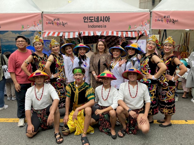 Indonesia Raih Juara Pertama di Itaewon Festival Korea Selatan