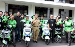 Walikota Makassar Launching Program Gojek Hemat, Dukung Program Ojol Day