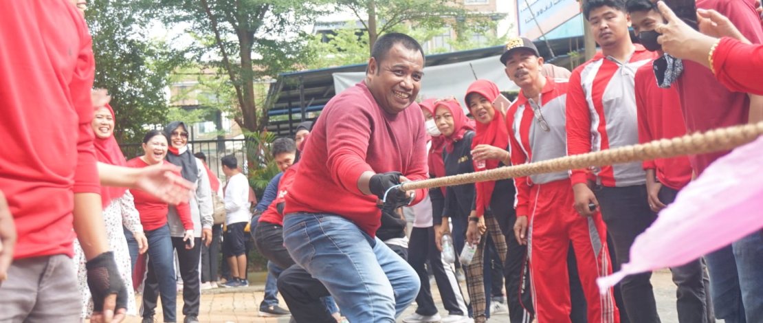 Tumbuhkan Semangat Persatuan Antar Pegawai, Camat Tamalate Gelar Pekan Porseni