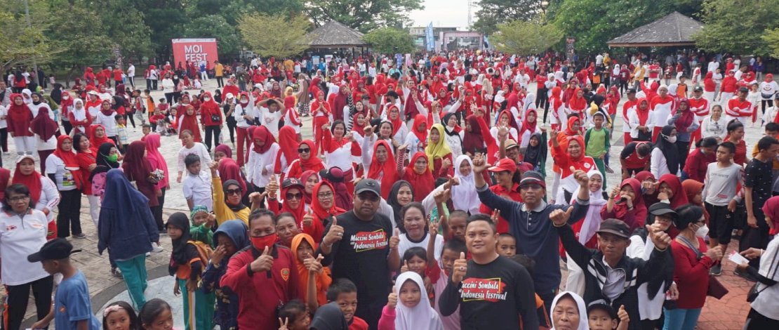 Camat Tamalate Buka Kegiatan MOI Fest 2022 di Kelurahan Maccini Sombala