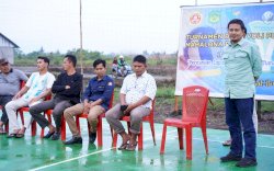 PT Vale Bangun Fasilitas Olahraga Bola Voli di Kecamatan Towuti