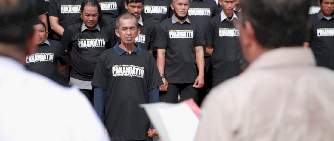 Danny Pomanto Kukuhkan 153 Personel Pakandatto Awasi Warga yang Buang Sampah Sembarang Tempat