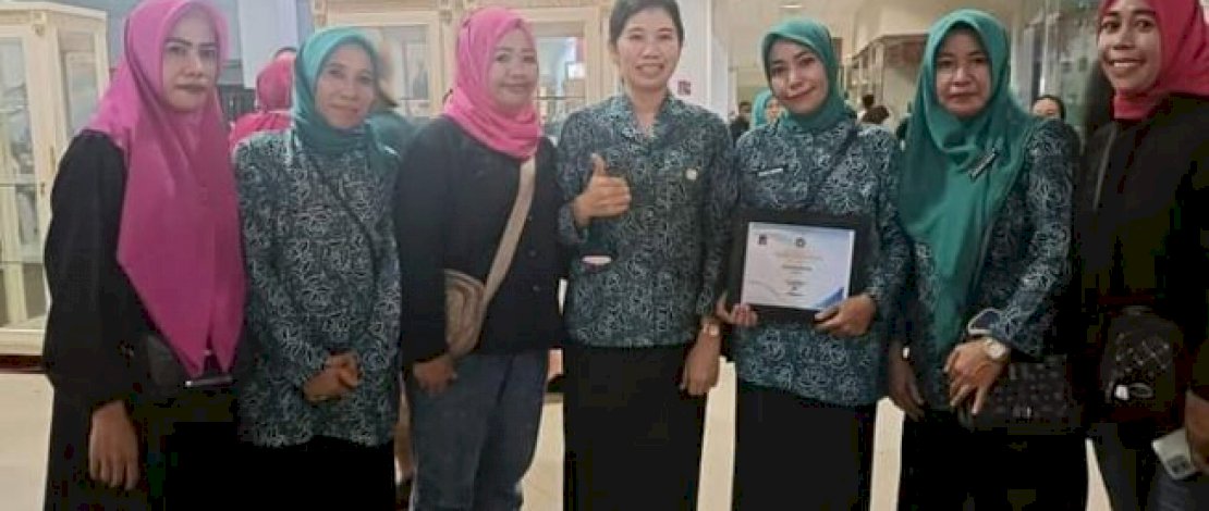 Berkreasi dengan Kecamatan Tamalate, TP- PKK Kelurahan Mangasa Juara Proudly Present