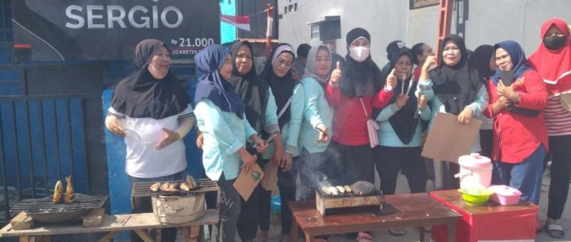 Fantastis, 6.000 Warga Ujung Tanah Bakar Ikan 6 Ton Peringati HUT RI