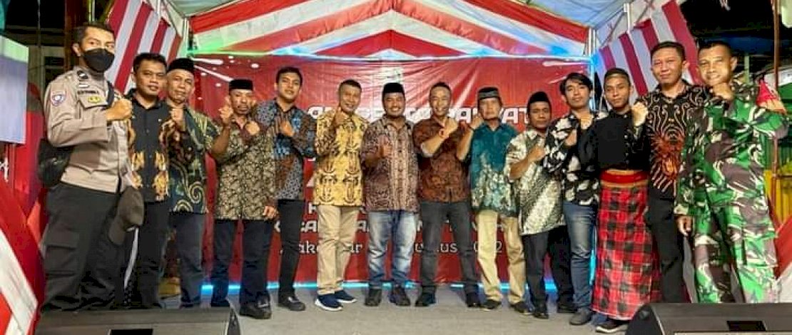 Hadiri Pesta Rakyat Camba Berua, Sekcam Ujung Tanah Minta Warga Lestarikan Longwis