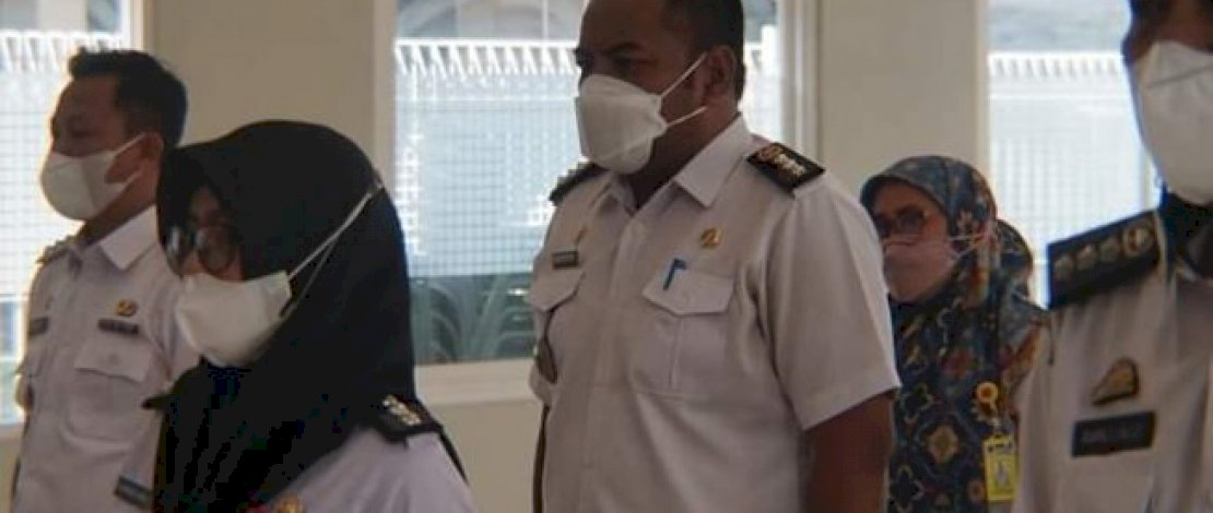 Camat Tamalate Edwar Supriawan dan 8 Camat Lainnya Menghadiri Pengambilan Sumpah dan Pelantikan Pejabat Pembuat Akta Tanah Sementara (PPATS).