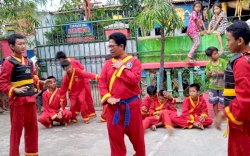 Tapak Suci Se-Kecamatan Tamalate Gelar Latihan Bersama