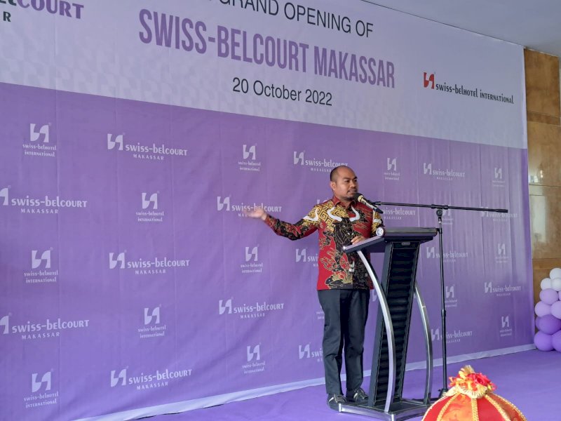 Hadiri Grand Opening Swiss-BelCourt , Kadispar Makassar Janji Bakal Bantu Tingkatkan TPK Hotel