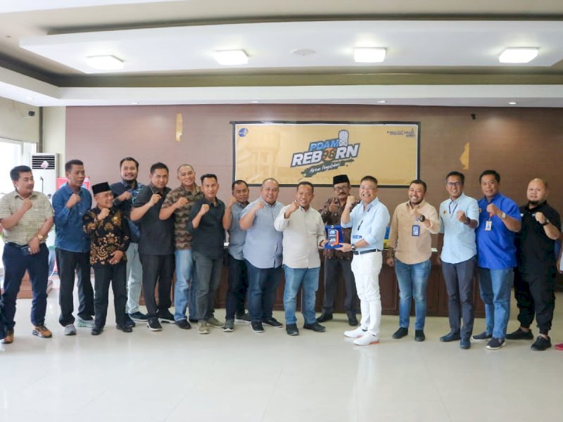 Sharing Ranperda, Pansus DPRD Sumenep Sambangi Perumda Air Minum Kota Makassar