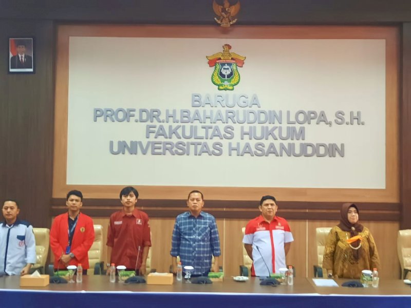 FH Unhas Gelar Pembukaan Pembinaan Mahasiswa Hukum Tahap I