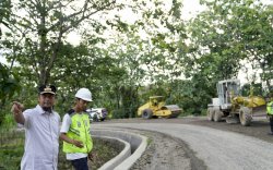 Ditangani Bertahap, Pemprov Lanjutkan Penanganan Ruas Ujung Lamuru - Palattae