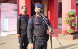 Antisipasi Terjadinya Bencana Alam, Brimob Bone Laksanakan Ini