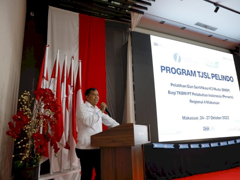 Pelindo Regional IV Makassar Latih dan Sertifikasi K3 TKBM