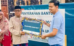 Pilot Project ISYEF Sulsel, Darul Muttaqin Masjid Pertama di Sulawesi Gunakan Solar Panel