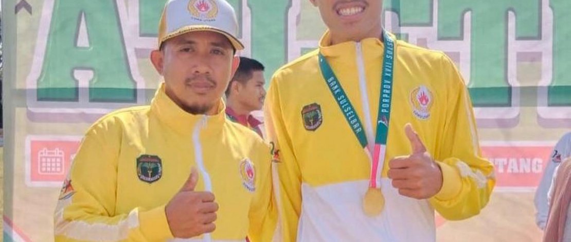 Dua Atlet Lutra Pecahkan Rekor Porprov Berusia Lebih dari 3 Dekade Dua Atlet Lutra Pecahkan Rekor Porprov Berusia Lebih dari 3 Dekade
