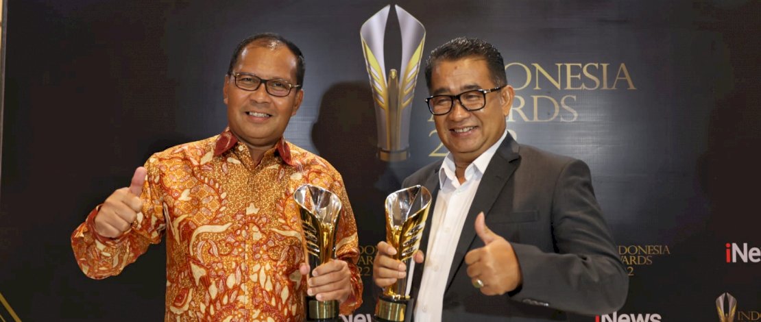 Sukses Bangun Ekonomi Berkelanjutan di Kota Makassar, Danny Pomanto Raih Penghargaan Indonesia Award 2022 