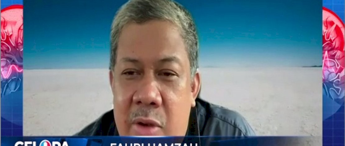 Wakil Ketua Umum Partai Gelombang Rakyat (Gelora) Indonesia Fahri Hamzah