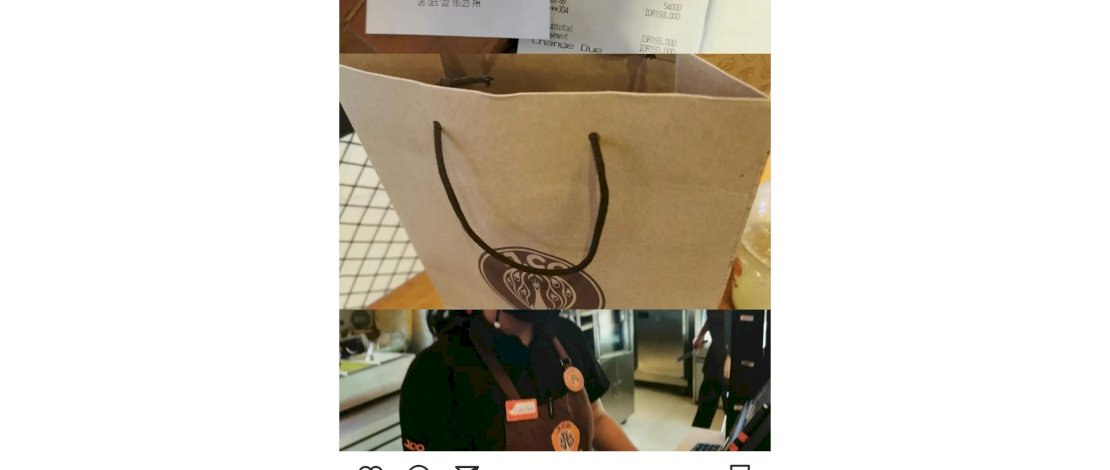 Terima Bill Tak Sesuai Pesanan Seorang Costumer layangkan Komplain untuk Manajemen JCO Donuts & Coffee Via Sosmed 
