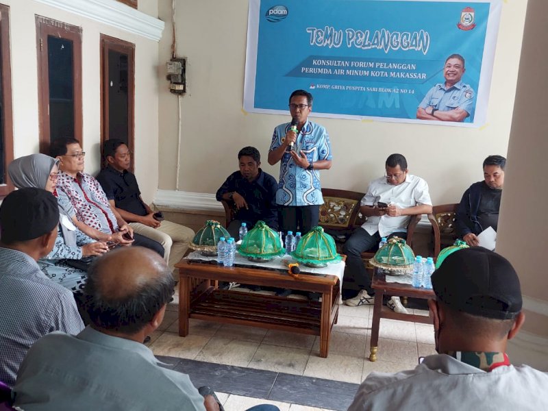 Tingkatkan Pelayanan, Perumda Air Minum Makassar Turun Mendengar Suara Pelanggan