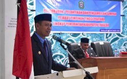 Bupati Takalar Kukuhkan Delapan Kepala OPD Hasil Perubahan Nomenklatur 