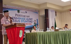 Pertemuan Diseminasi Audit Kasus Stunting, Bupati Lutra Minta Kepedulian OPD Hingga Kades