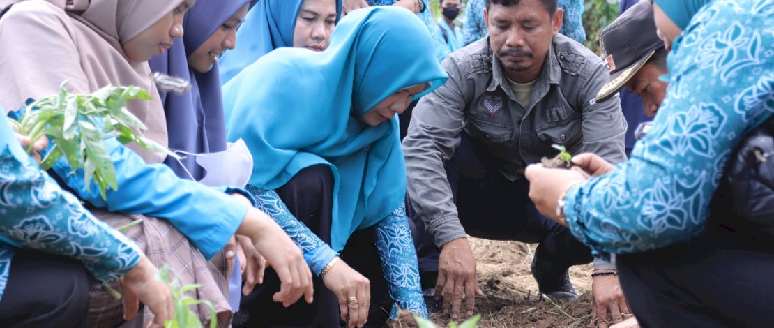 TP PKK Takalar Gandeng ITP dan  ICMI  Kolaborasi Ciptakan Taman Wisata Gizi 