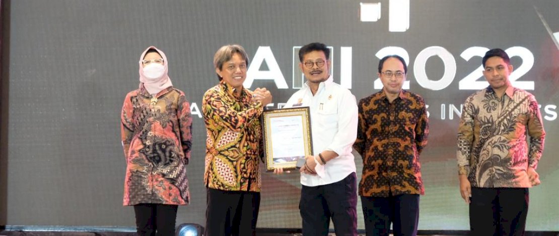Kementerian Pertanian (Kementan) meraih sejumlah penghargaan pada ajang Anugerah Humas Indonesia (AHI) 2022.