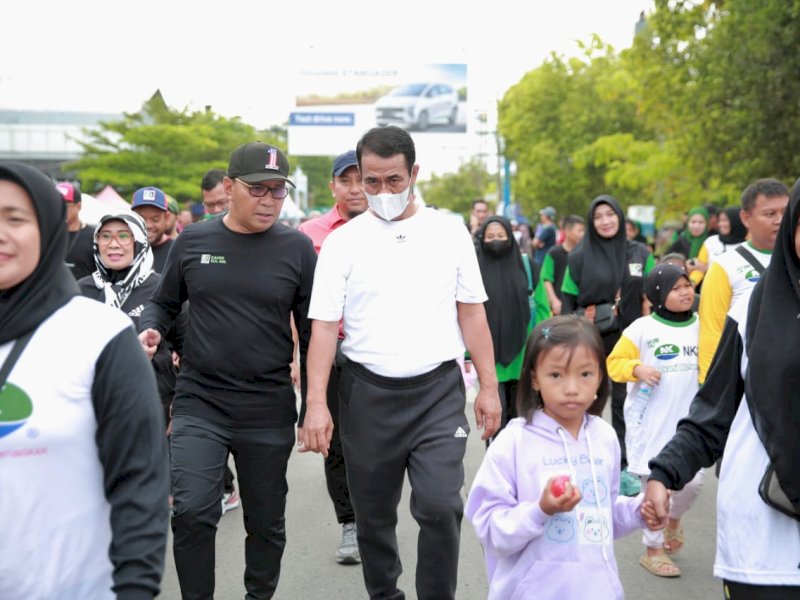 Lepas Jalan Sehat Milad ke - 56 KAHMI Wilayah Sulsel, Danny : Semoga Tetap Solid 
