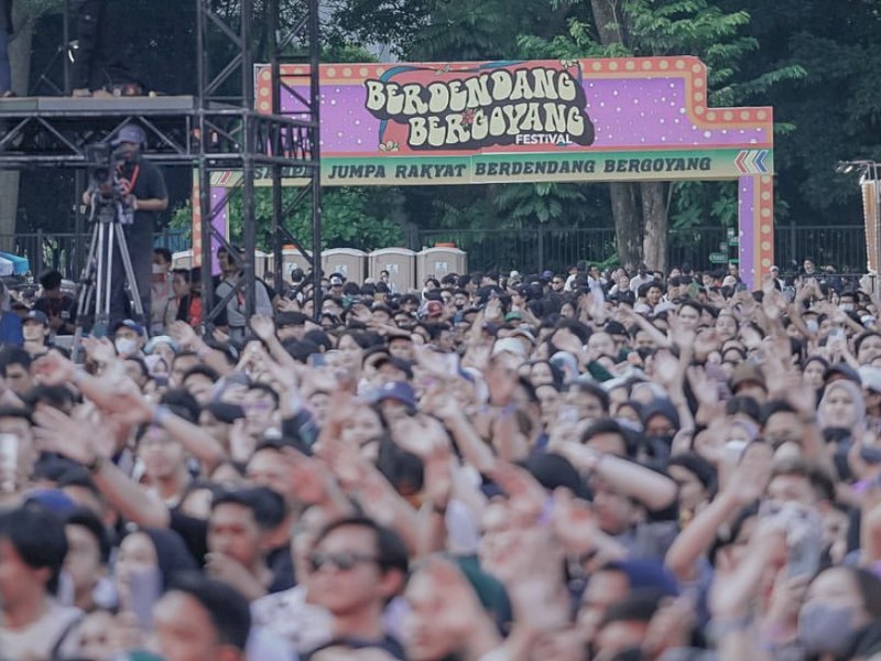 Puluhan Orang Pingsan di Festival Musik Berdendang Bergoyang, Panitia Hentikan Event Hari ke-3