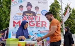 Pedagang Kaki Lima Raup Untung di Lokasi Anti Mager
